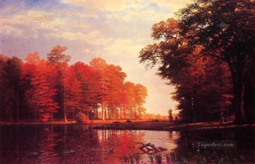 Bosques de otoño Albert Bierstadt Pinturas al óleo